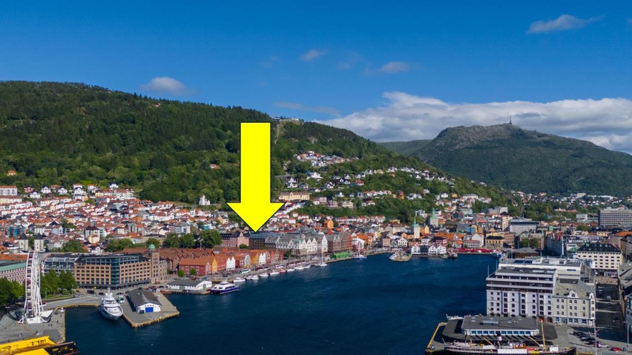 Bryggen // Floyen Living Apartment เบอร์เกน ภายนอก รูปภาพ