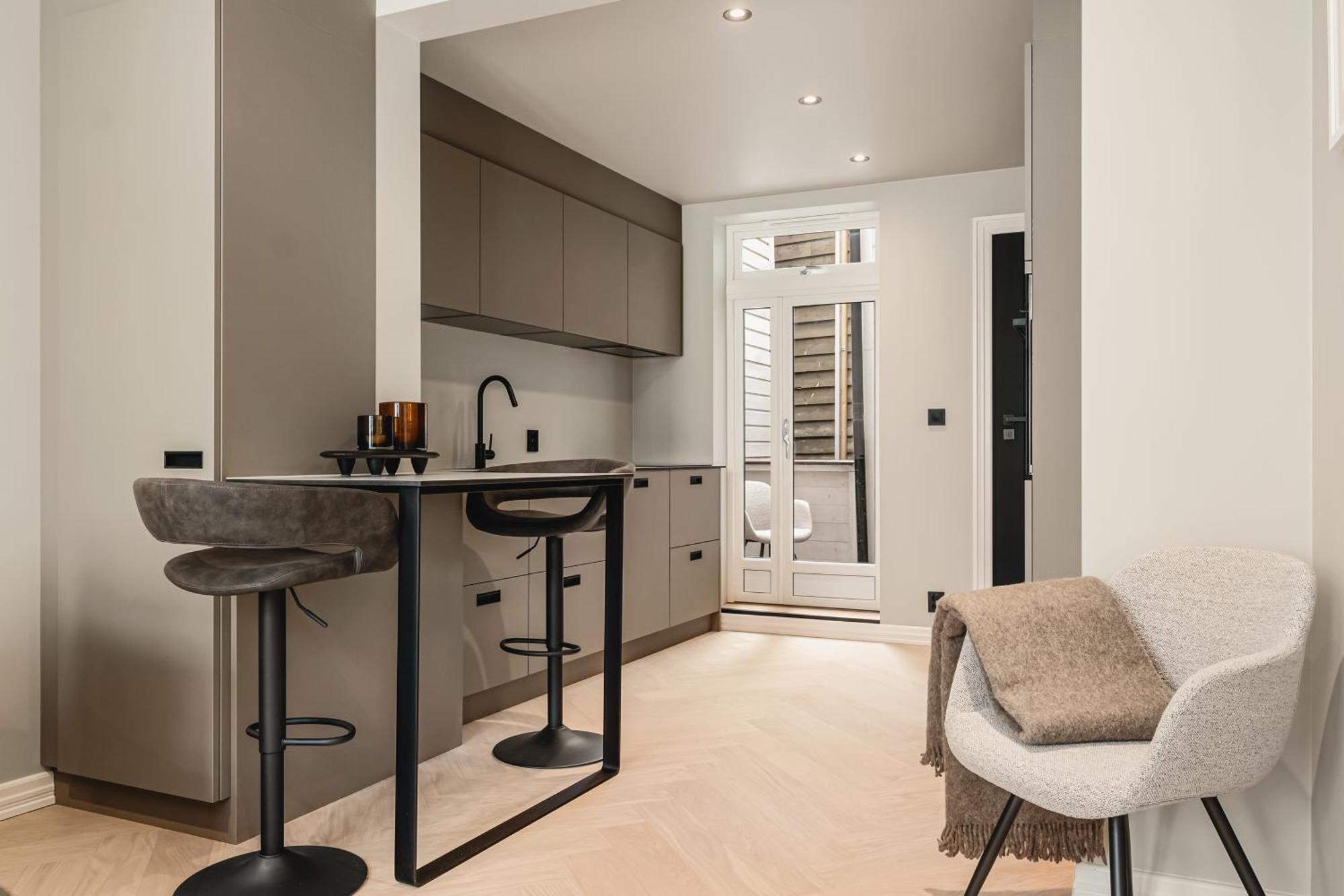 Bryggen // Floyen Living Apartment เบอร์เกน ภายนอก รูปภาพ