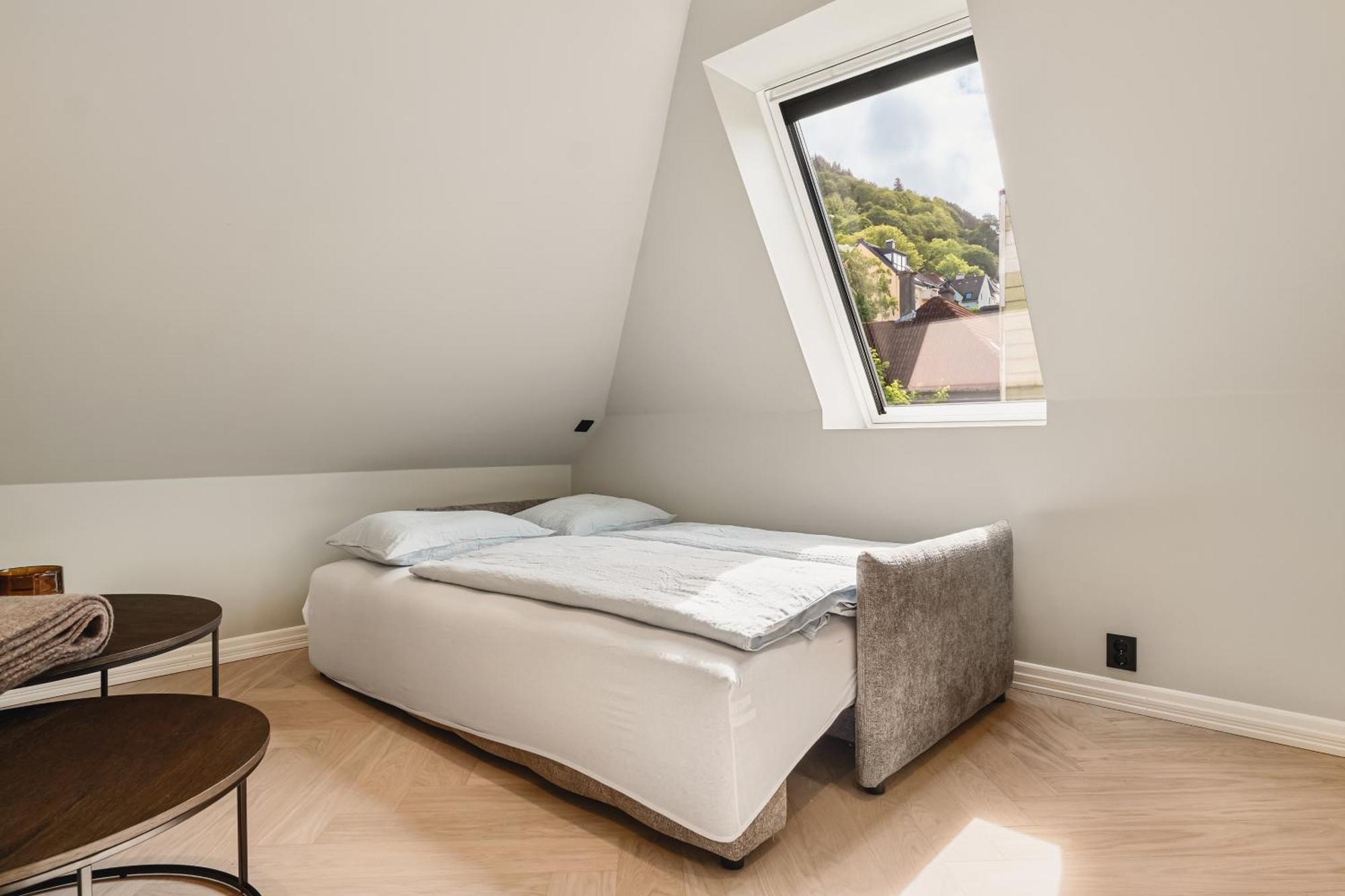 Bryggen // Floyen Living Apartment เบอร์เกน ภายนอก รูปภาพ