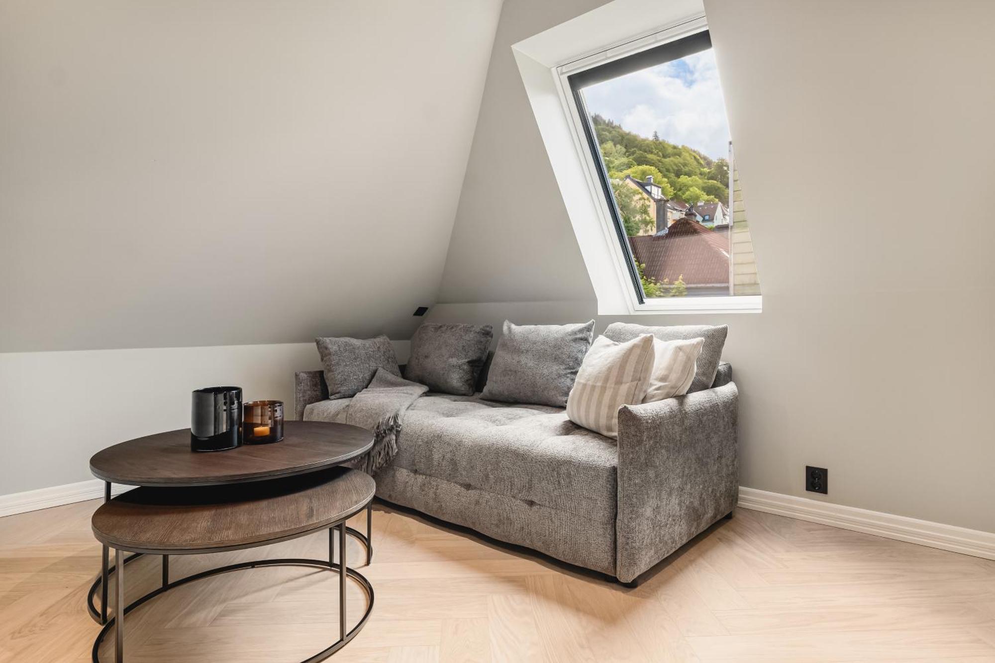 Bryggen // Floyen Living Apartment เบอร์เกน ภายนอก รูปภาพ