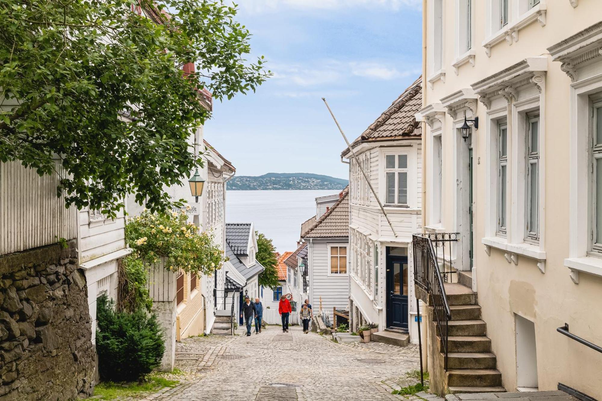 Bryggen // Floyen Living Apartment เบอร์เกน ภายนอก รูปภาพ