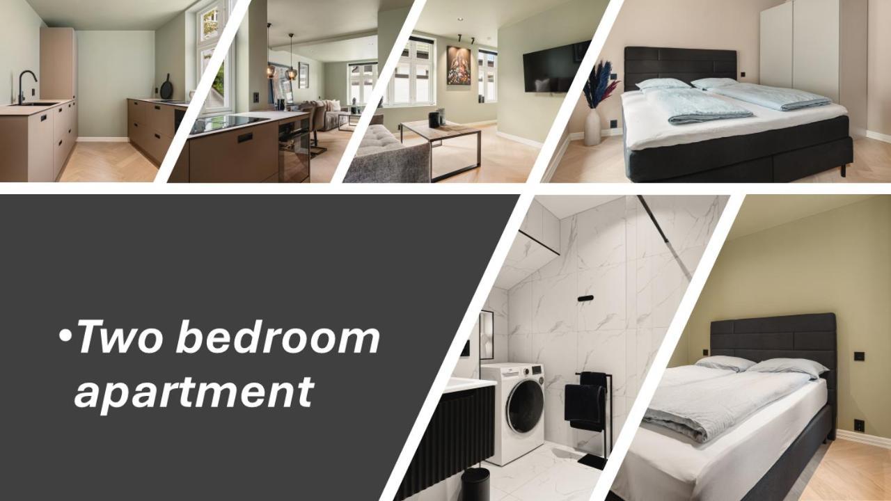 Bryggen // Floyen Living Apartment เบอร์เกน ภายนอก รูปภาพ